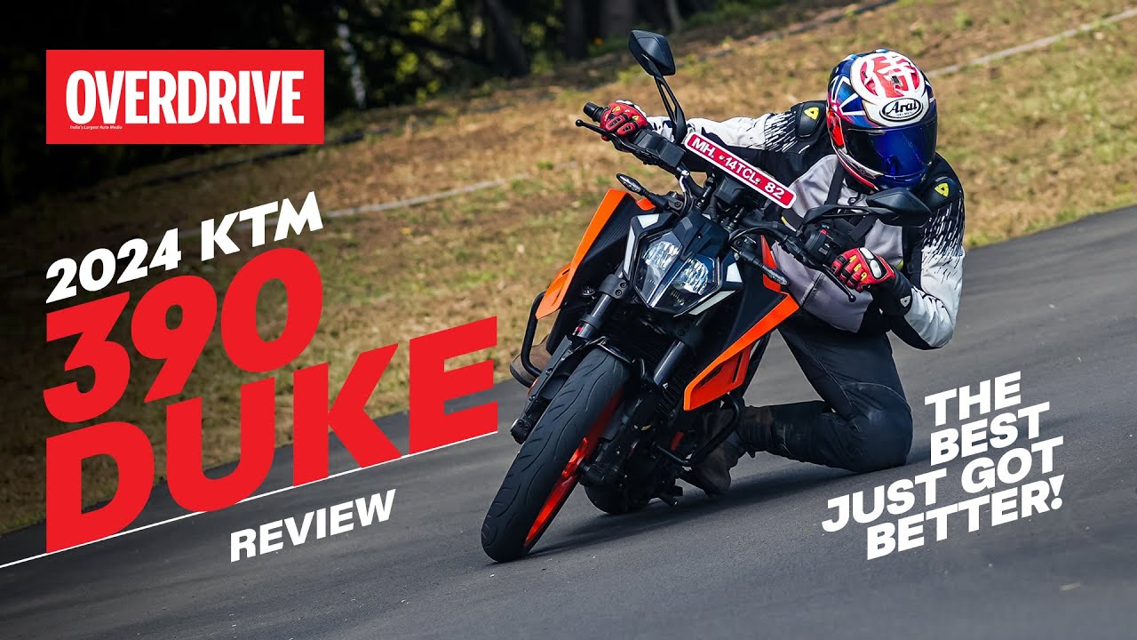 Обзор KTM 390 Duke 2024 года — лучшее стало ещё лучше! | OVERDRIVE