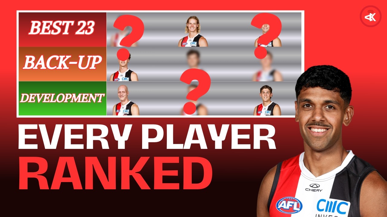 Who MISSED OUT on BEST 23?? | ALL 43 ST KILDA PLAYERS RANKED | 2026