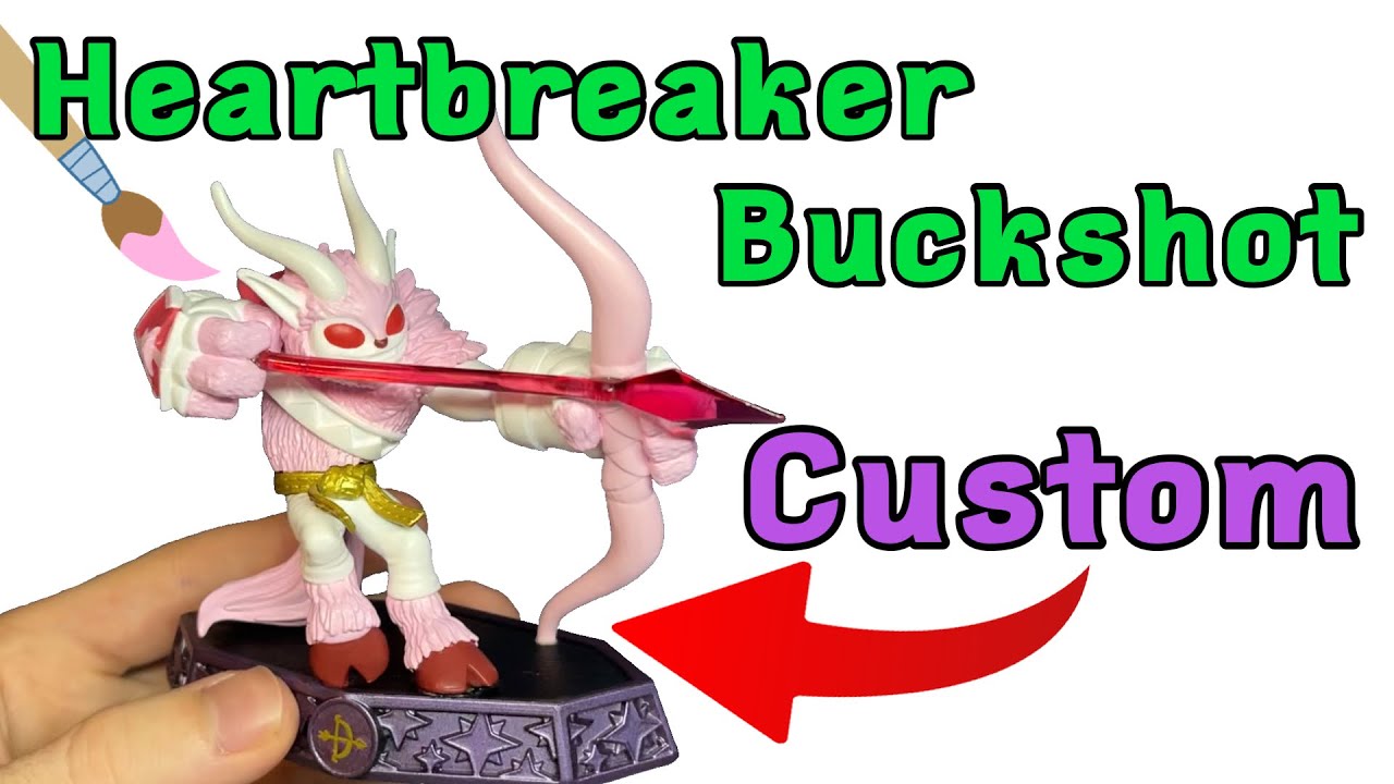 Создание невыпущенных Skylanders: Heartbreaker Buckshot Custom