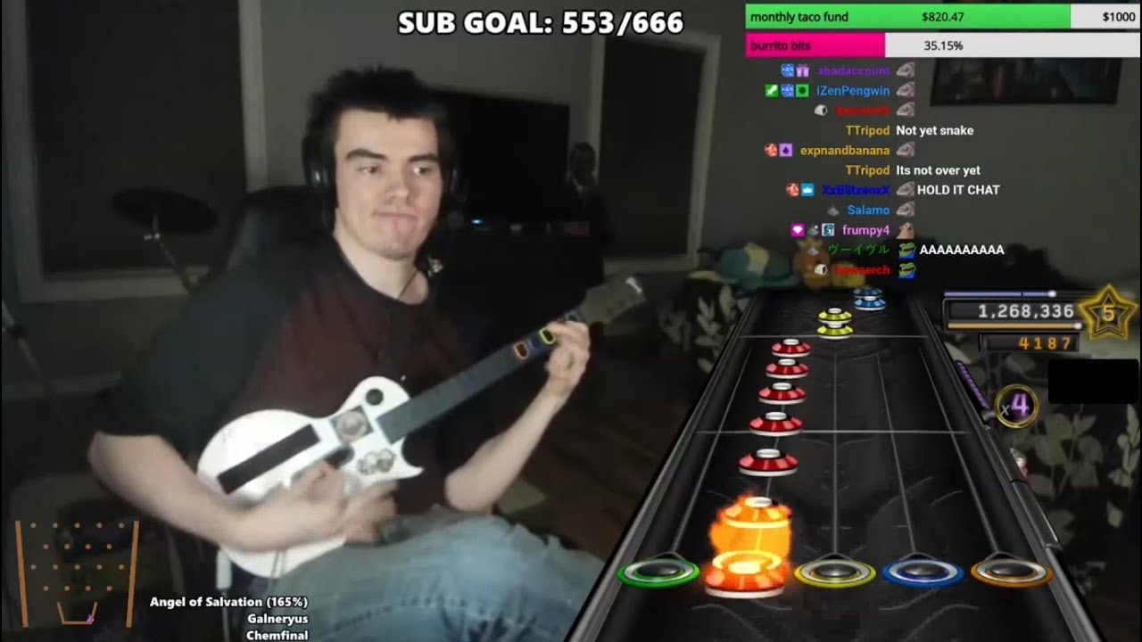 the day I pushed my strumming to its limit (ANGEL OF SALVATION 165% SPEED 100% FC)