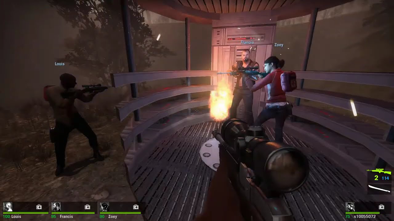 Left 4 Dead 2: Left 4 Invasion - Outer Space! (Blind Playthrough)