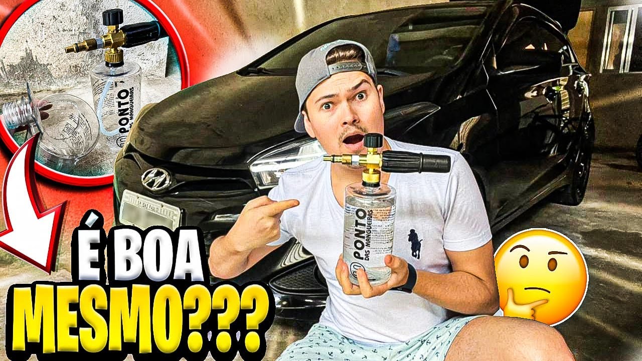 SNOW FOAM PONTO DAS MANGUEIRAS É BOA, FUNCIONA? MINHA OPINIAO SINCERA DO PRODUTO!!