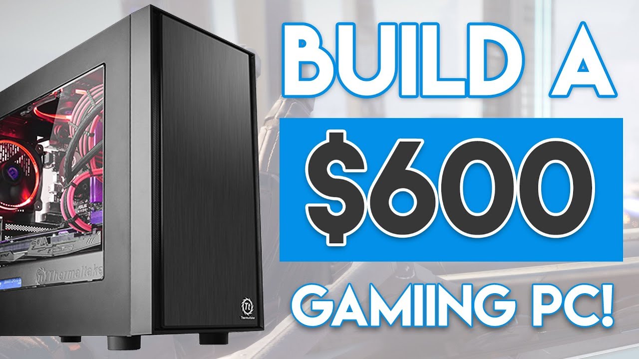 INSANE $600 BUDGET GAMING PC BUILD 2018! [1080p @ Ultra Settings!]