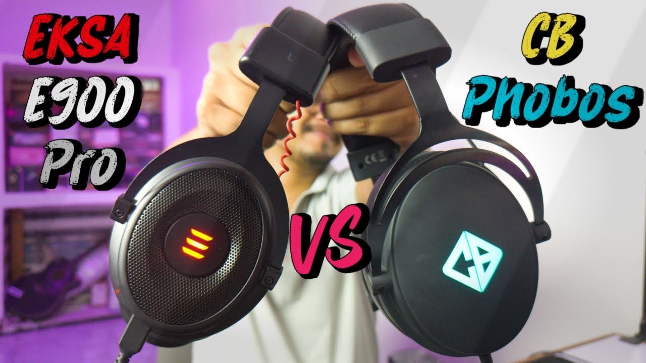 Cosmic Byte Phobos vs EKSA E900 Pro | In-Depth Review | Headphones Comparison | Best under 3000rs?