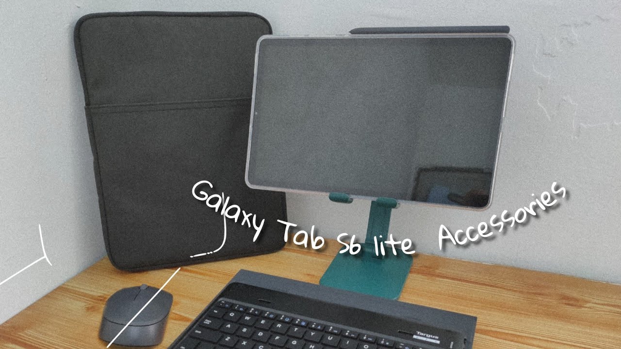 Samsung Galaxy Tab s6 lite Accessories (Malaysia) | Unboxing #8