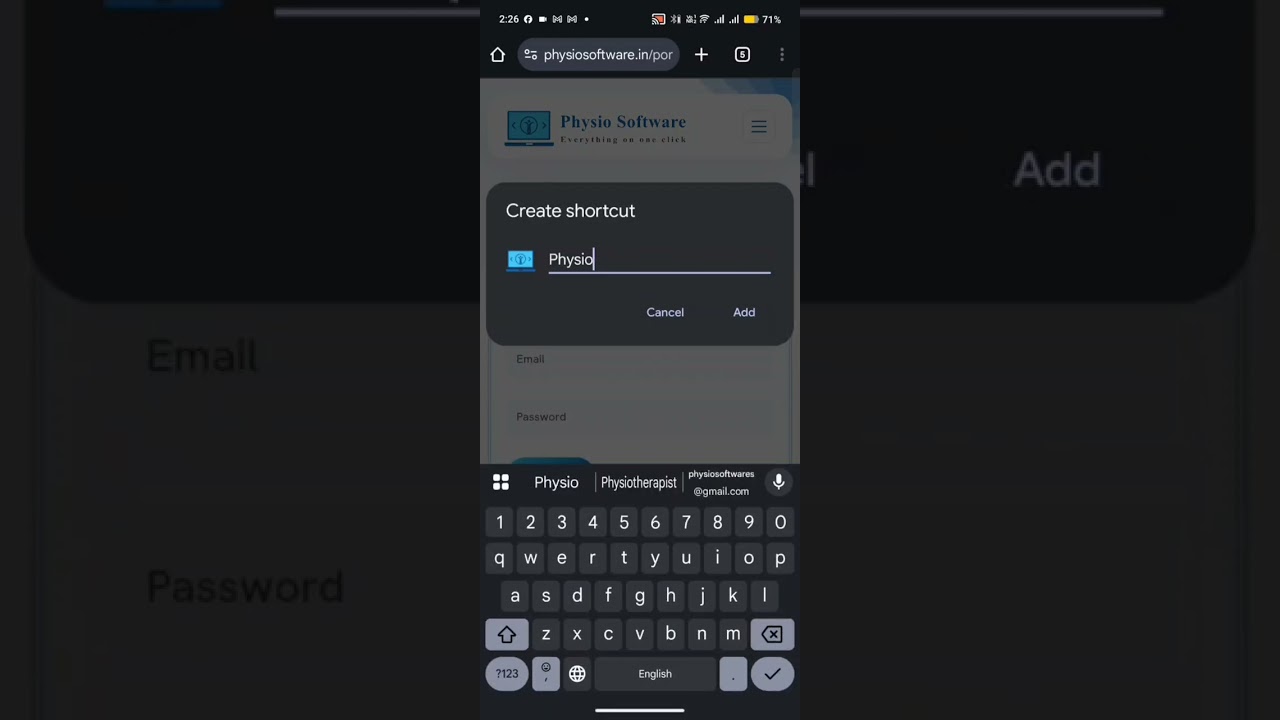 How to login & create a Desktop Shortcut for Your Physio Software (Quick & Easy Guide)