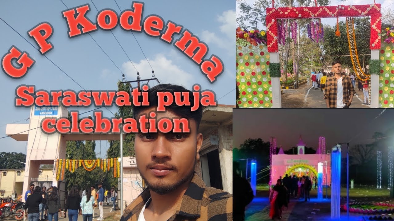 Saraswati Puja Celebration In GP Koderma