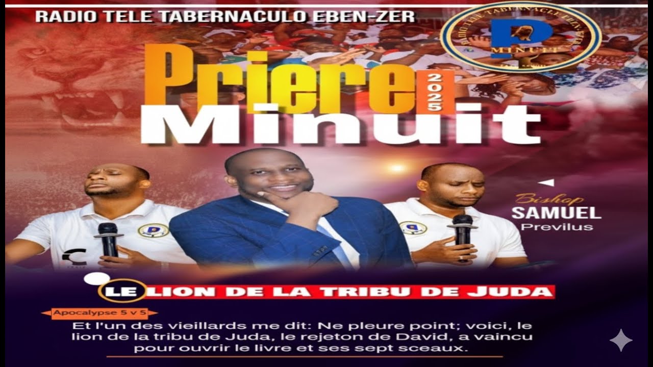 PRIERE MINUIT  AVEC PASTEUR SAMUEL PREVILUS