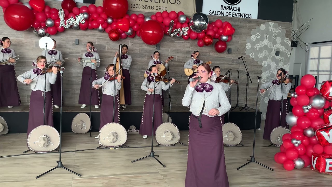 Perfume de gardenia - Mariachi Femenil Nuevo Tecalitlán 14 febrero