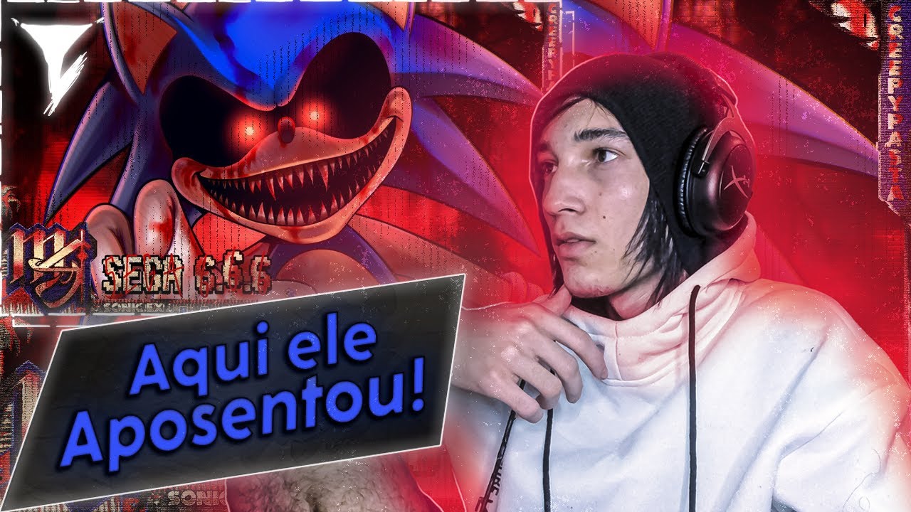 (12) REACT Sonic.exe (Creepypasta) - SEGA 6.6.6 | M4rkim