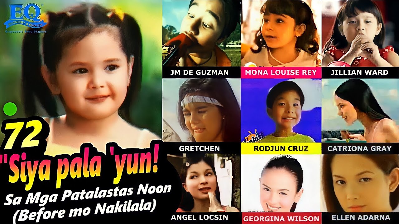 ⏪72 CeLeBS na NAKiTA mo na pala sa mga PATALASTAS NOON Bago Mo Pa Siya Nakilala! [Playback]