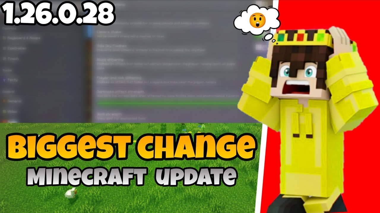 EVERYTHING is Different Minecraft 1.26.0.28 New Settings Are INSANE 🤯
