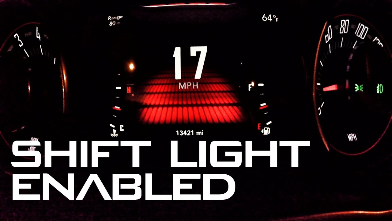 zAutomotive TaZer Challenger / Charger Shift Light Enable  6.4L Only zautotech.com