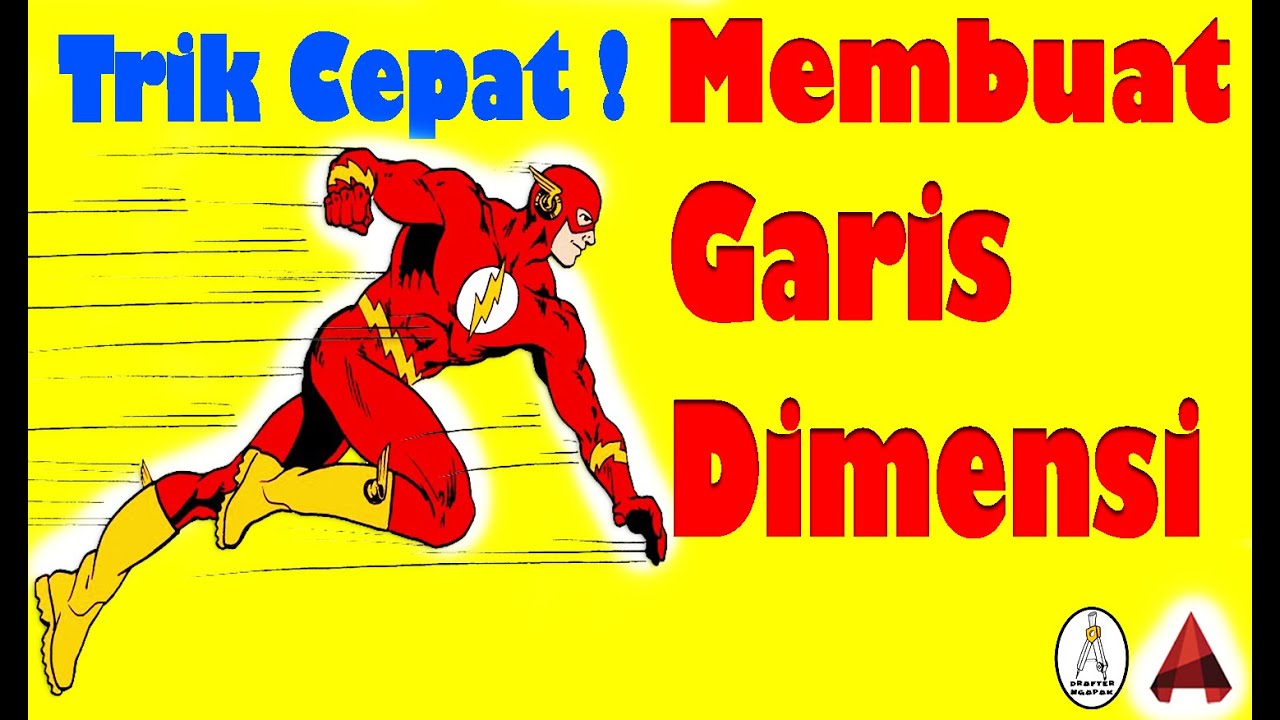 Cara Membuat Dimensi di Autocad ( CARA SUPER CEPAT ! )