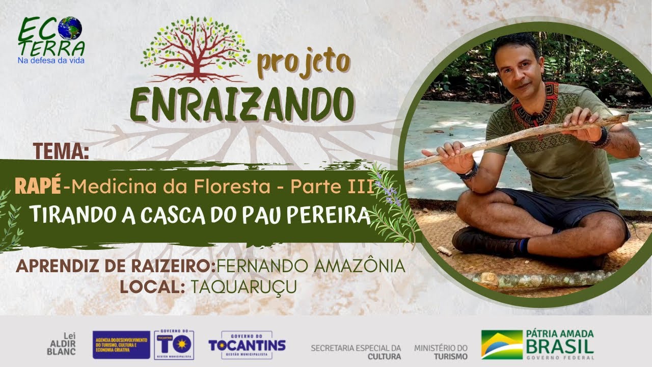 PARTE III - RAP&Eacute; - Medicina da Floresta - Tirando a Casca do Pau Pereira
