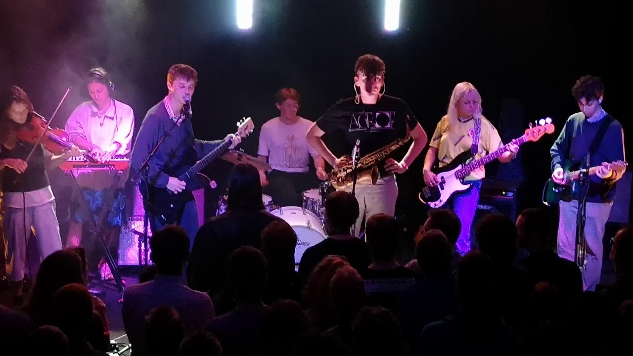 Black Country, New Road - live at Hebden Bridge Trades Club