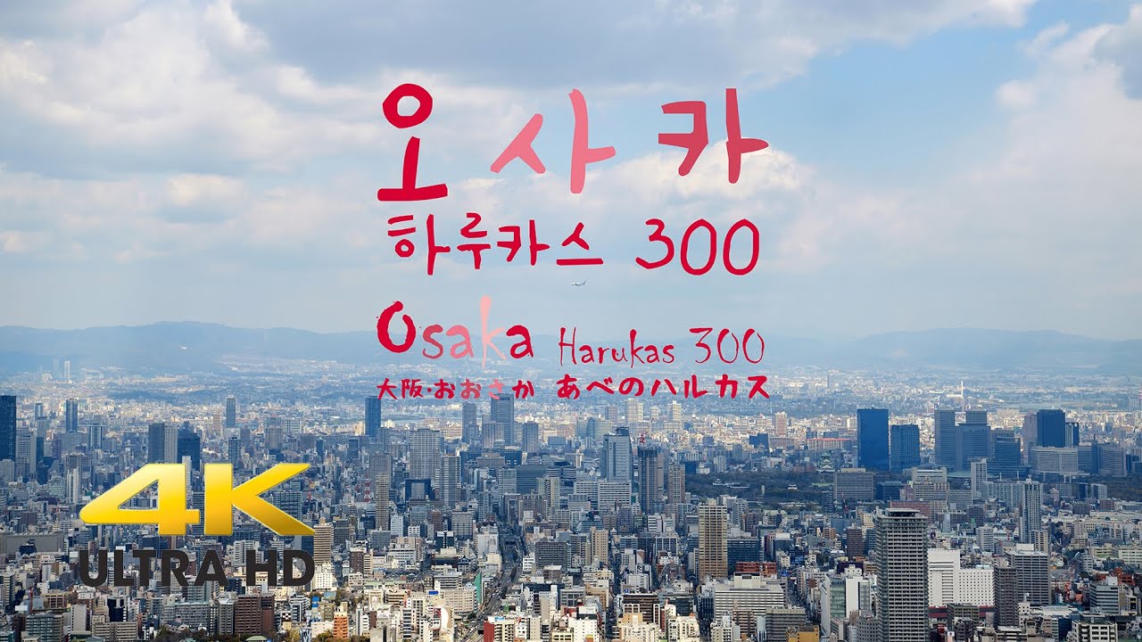 오사카 하루카스 300 전망대 / Osaka Harukas 300 / あべのハルカス /ハルカス３００ / あべのハルカス展望台