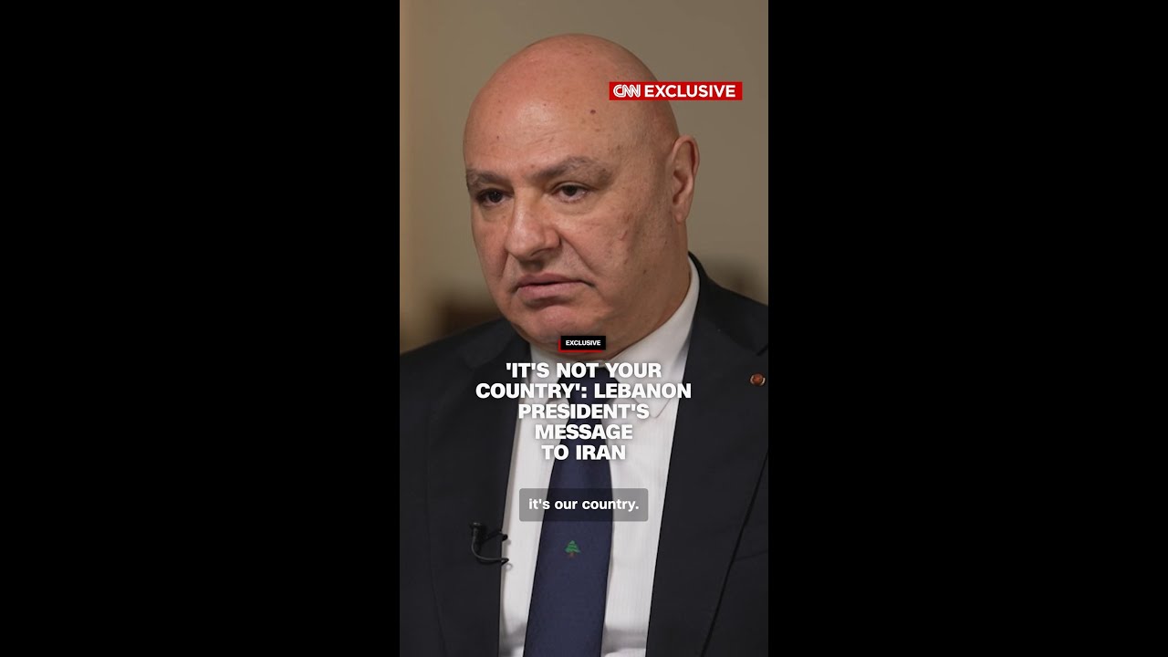 &lsquo;It&rsquo;s not your country&rsquo;: Lebanon president's message to Iran
