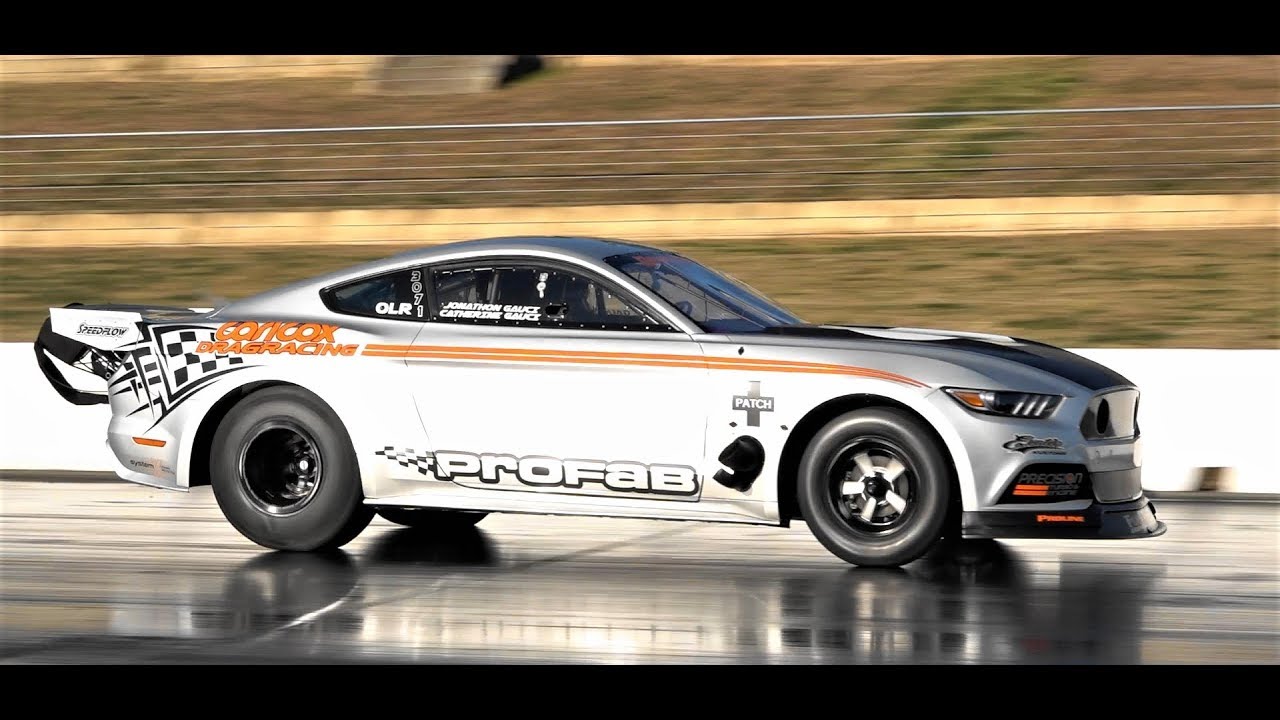 PROFAB DANDY ENGINES TWIN TURBO RADIAL MUSTANG 1ST TEST HITS