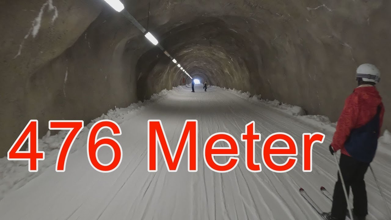 Längster Skitunnel der Welt