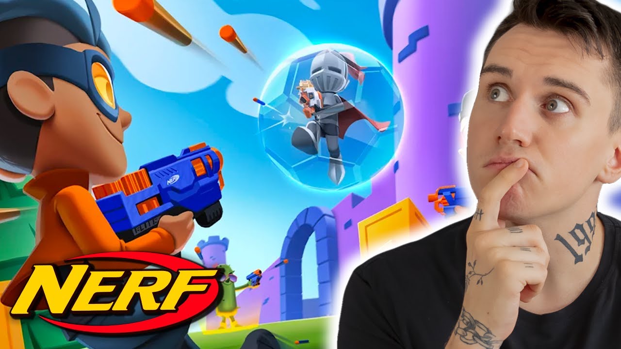 Je TESTE le NOUVEAU JEU NERF Superblast 🔫 - On m'avait pourtant dit que la victoire était proche ...