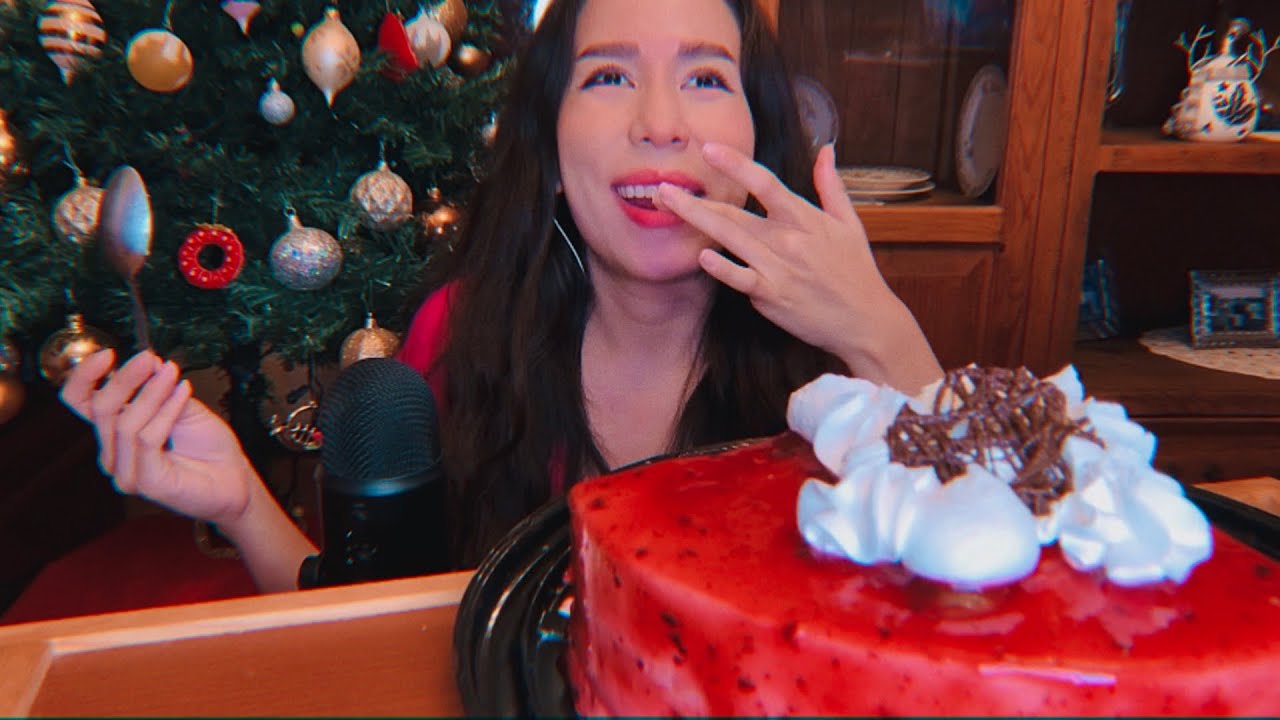 ASMR comiendo pastel 🍰
