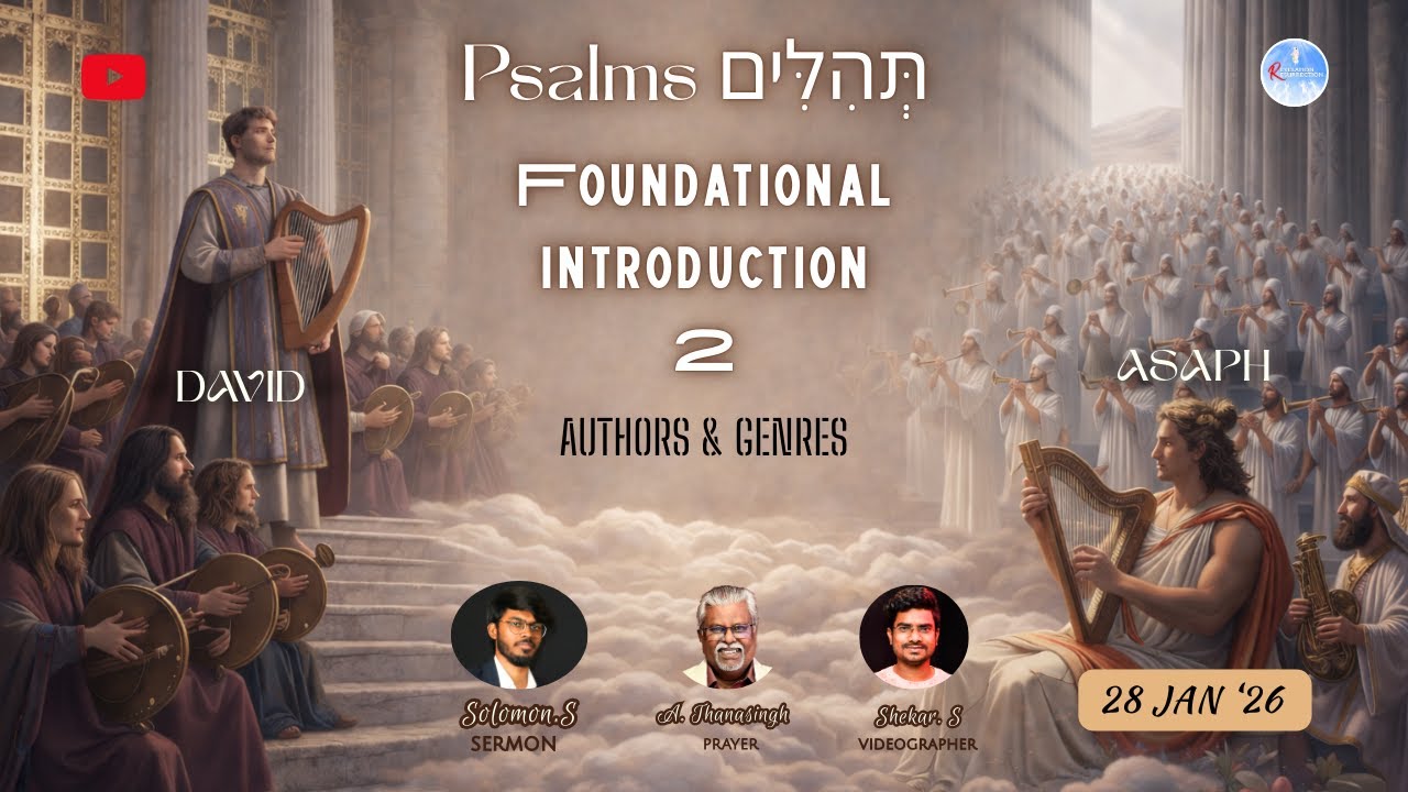 FOUNDATIONAL INTRODUCTION 2 | AUTHORS & GENRES | STUDY OF PSALMS | Ep 2 | 28.01.2026