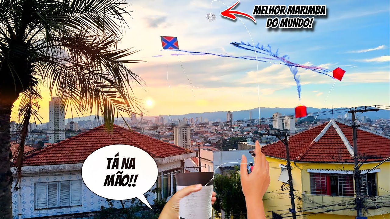 Faltou Muito Pouco pra Pipa Avoada Cair na Laje - Xepa na Casa do Vizinho e Muitos Pip&otilde;es no Combate