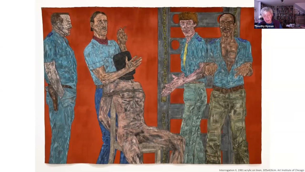 Jon Bird and Timothy Hyman in conversation about the art of Leon Golub