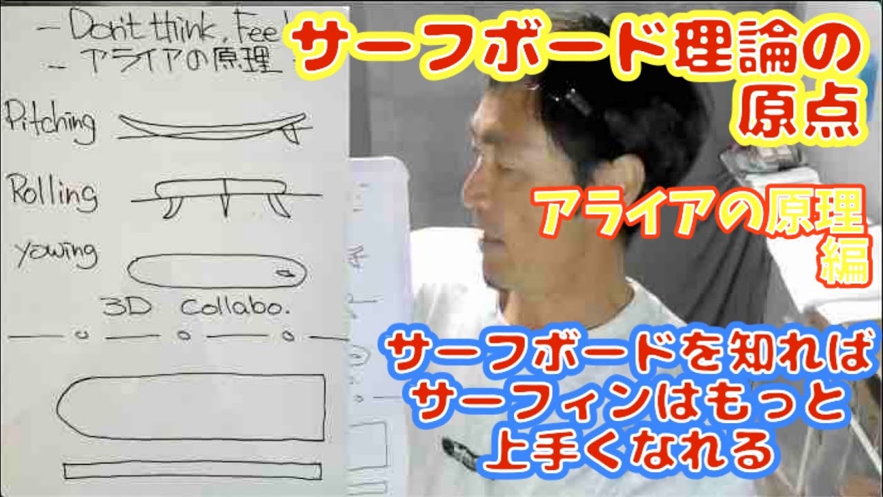 知らなきゃ損かも”アライアの原理”編 サーフボードを知ればサーフィンはもっと上手くなれる