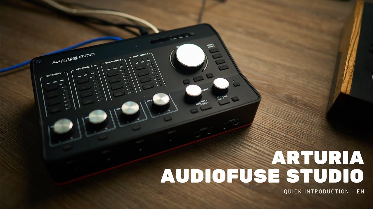 Лучший аудиоинтерфейс для настольных компьютеров? Знакомство с Arturia Audiofuse Studio