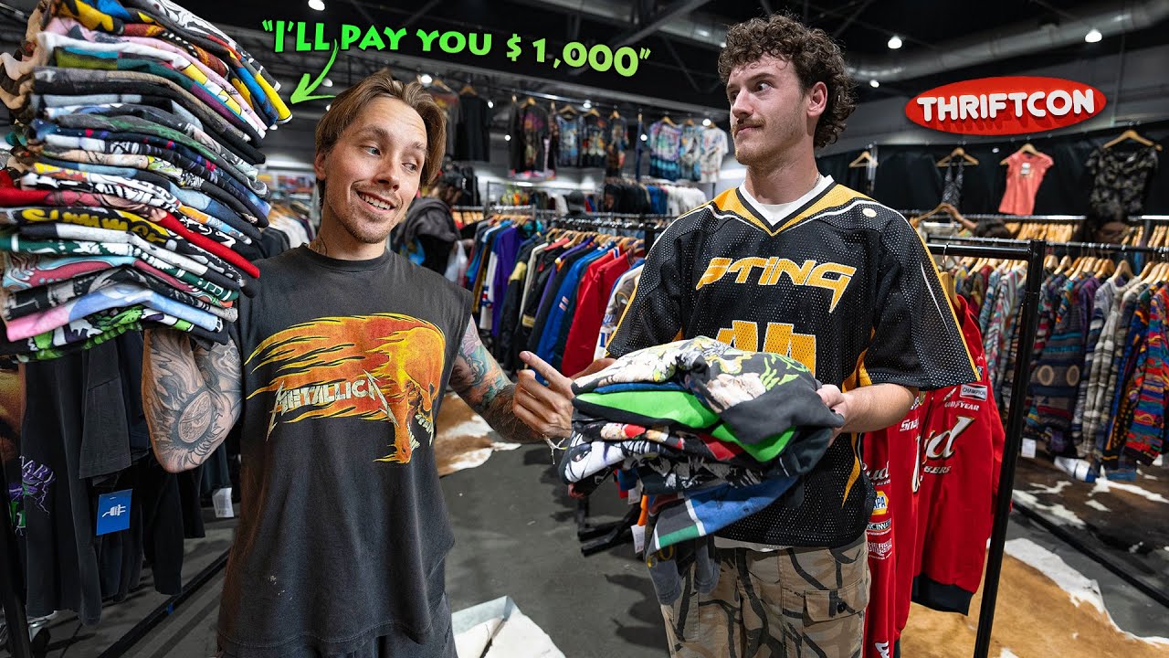 I Bought 300 Vintage Tees At The Biggest Thrift Convention In The World