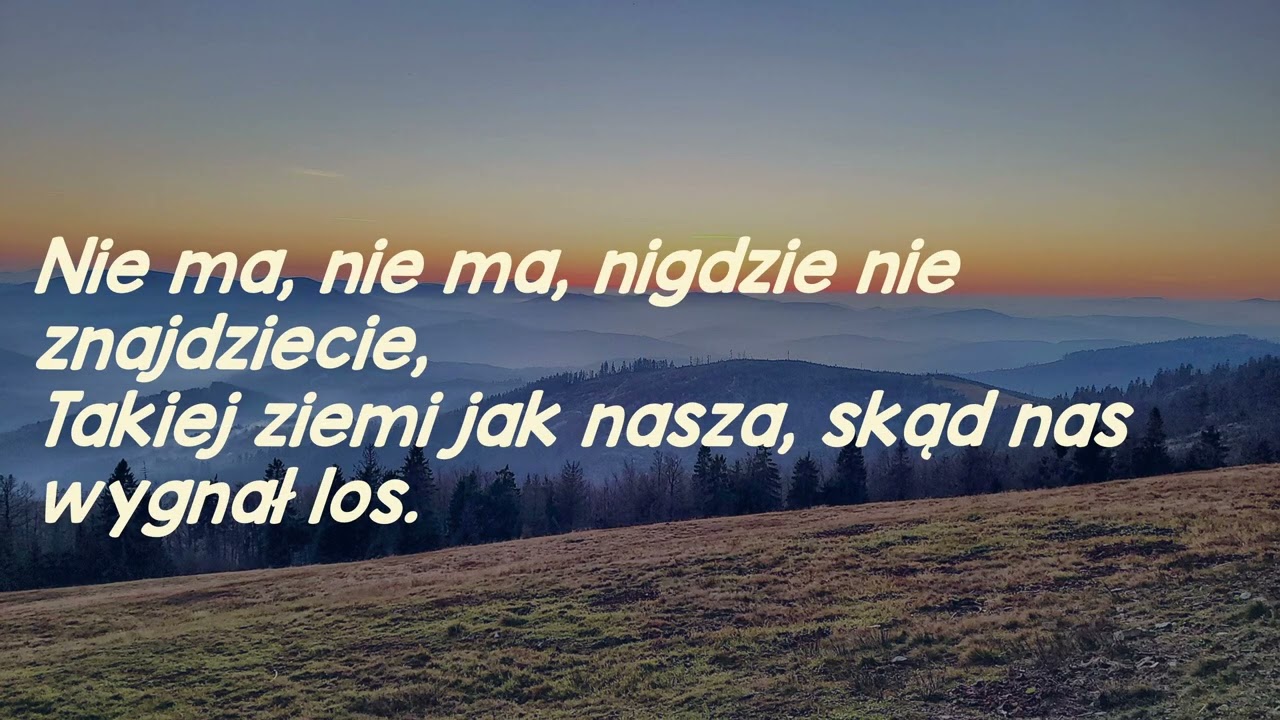 piosenka patriotyczna KTO NAD WISŁĄ SIĘ URODZIŁ nowa wersja, podkład