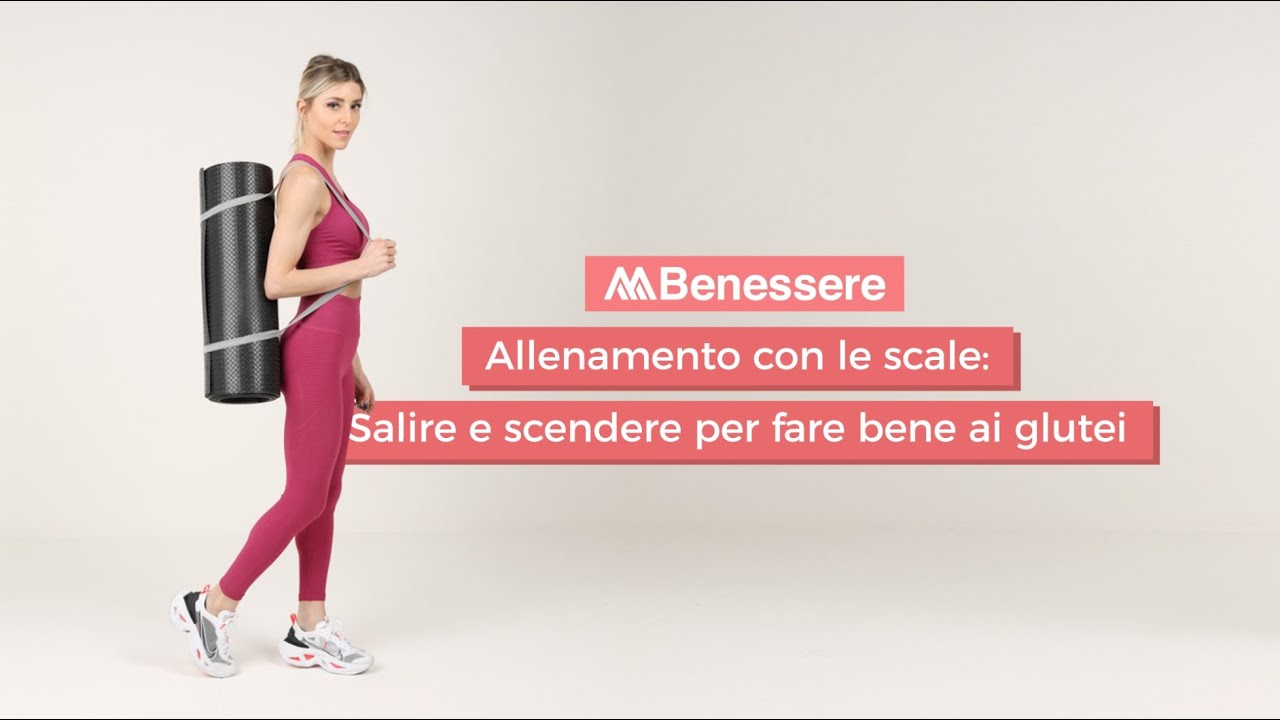 Allenamento con le scale: salire e scendere per fare bene ai glutei
