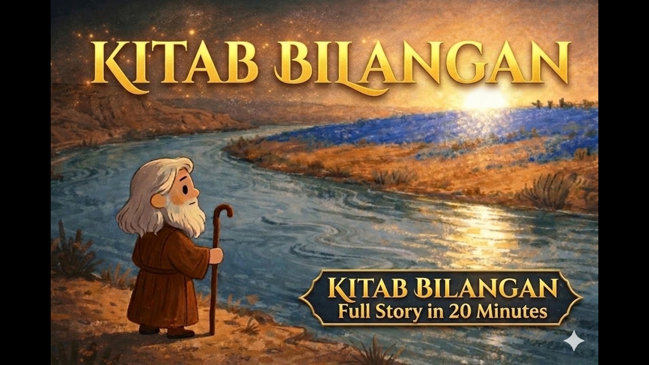 Alkitab Animasi: Kitab BILANGAN (Full Movie) - Perjalanan 40 Tahun di Padang Gurun