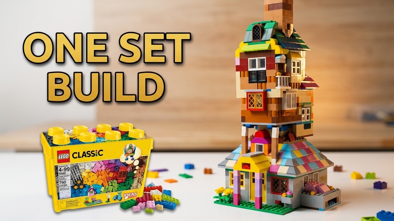 LEGO 10698 “A Hint of the Burrow” 🪄🧱 | Calm Build | Alternate Build