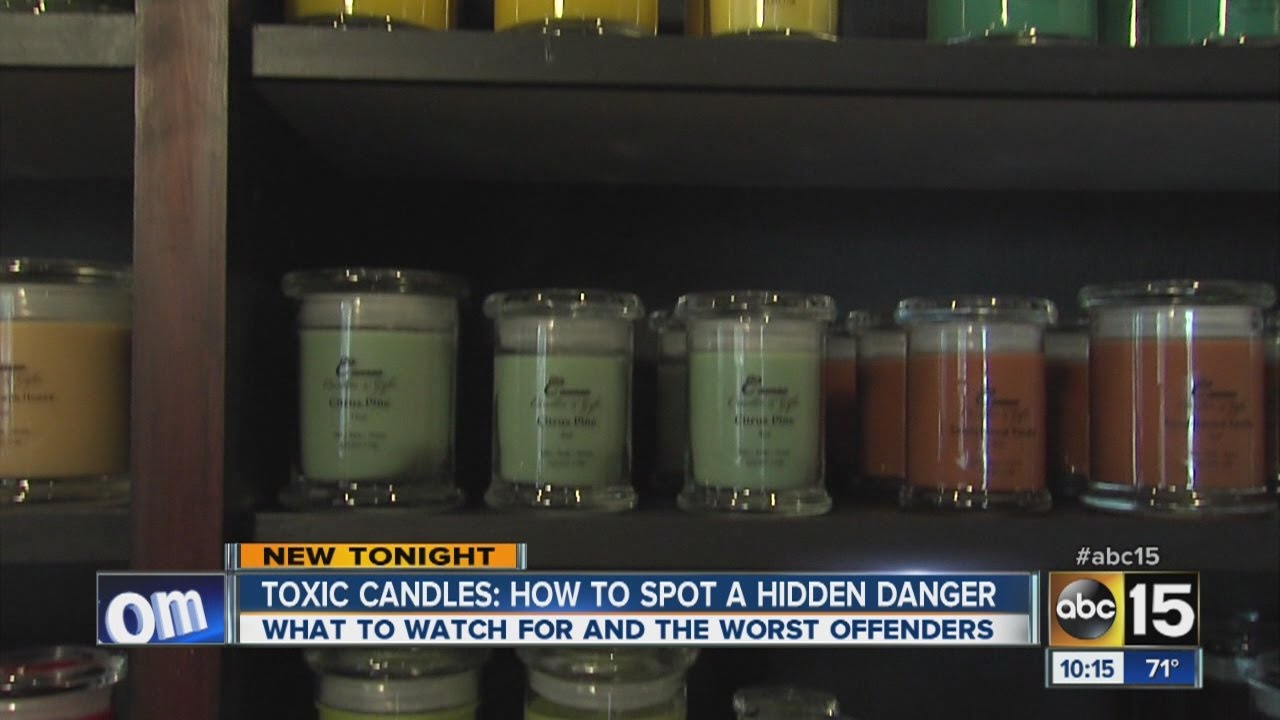 Can burning candles in your home make you sick?