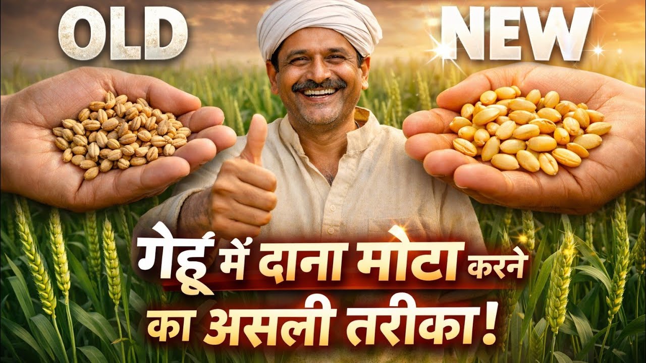 90%किसान नही  जानते ! गेहू  का दाना मोटा करने का असली तरीका|KhetiKiYojna|#KhetiBadi #FarmingIndia