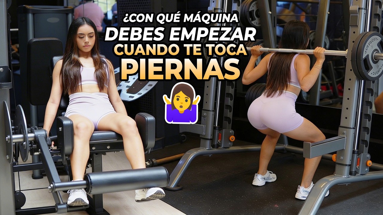 ¿Con qué máquina debes empezar cuando te toca piernas? 🦵👀