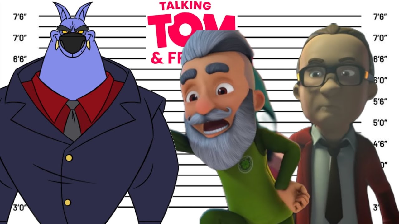 If Talking Tom & Friends Villains were Charged for Their Crimes #4