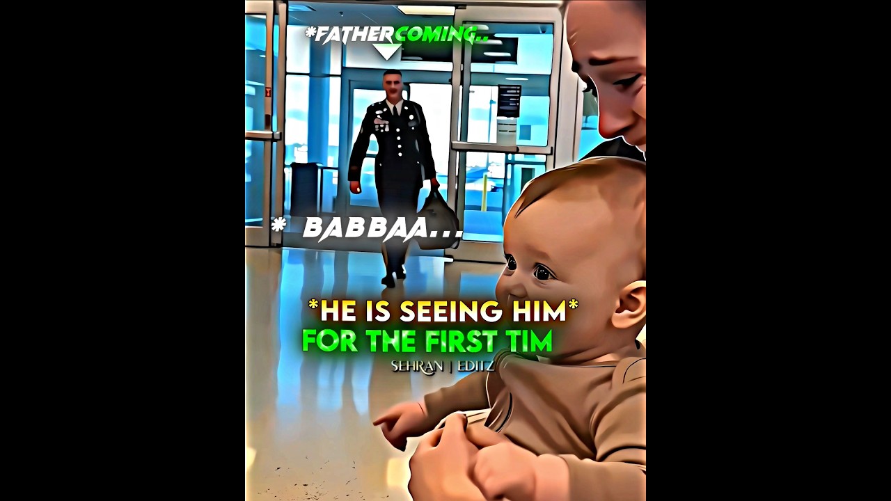 FIRST TIME MEETING DAD! 🥺❤️ | Headlights feat. KIDDO (Slowed) #shorts