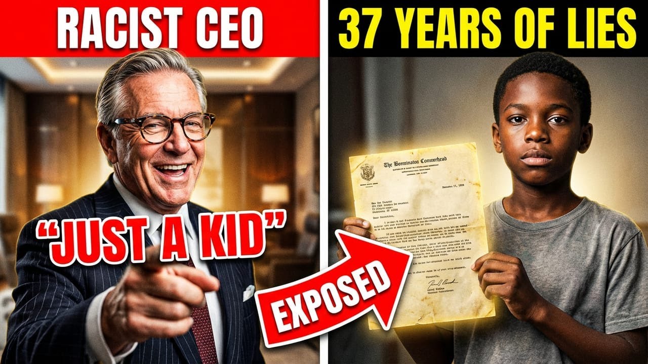 RACIST CEO Mocks 12-Year-Old Black Boy - Then a 37-Year-Old Letter DESTROYS His Empire