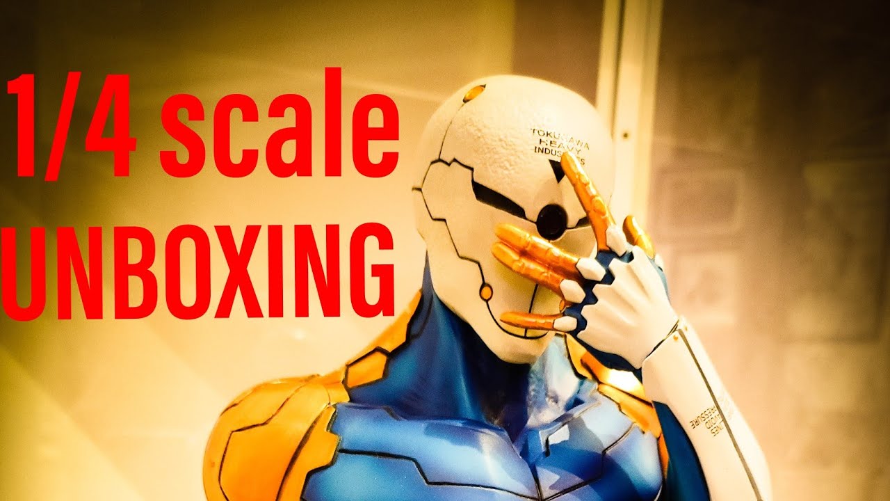 UNBOXING Metal Gear solid Gray Fox Cyborg Ninja by Darkside studio 1/4 scale
