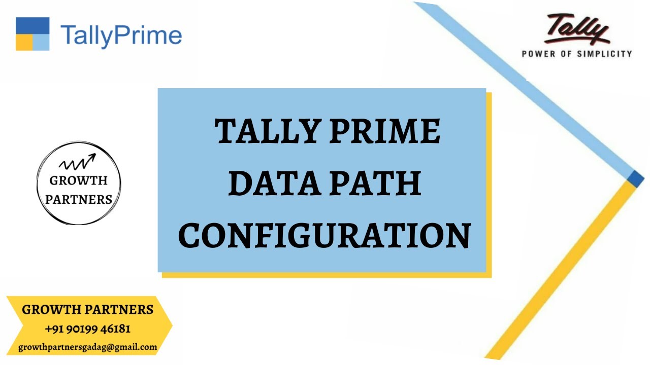 Tally Prime - Multiple Data Path Set