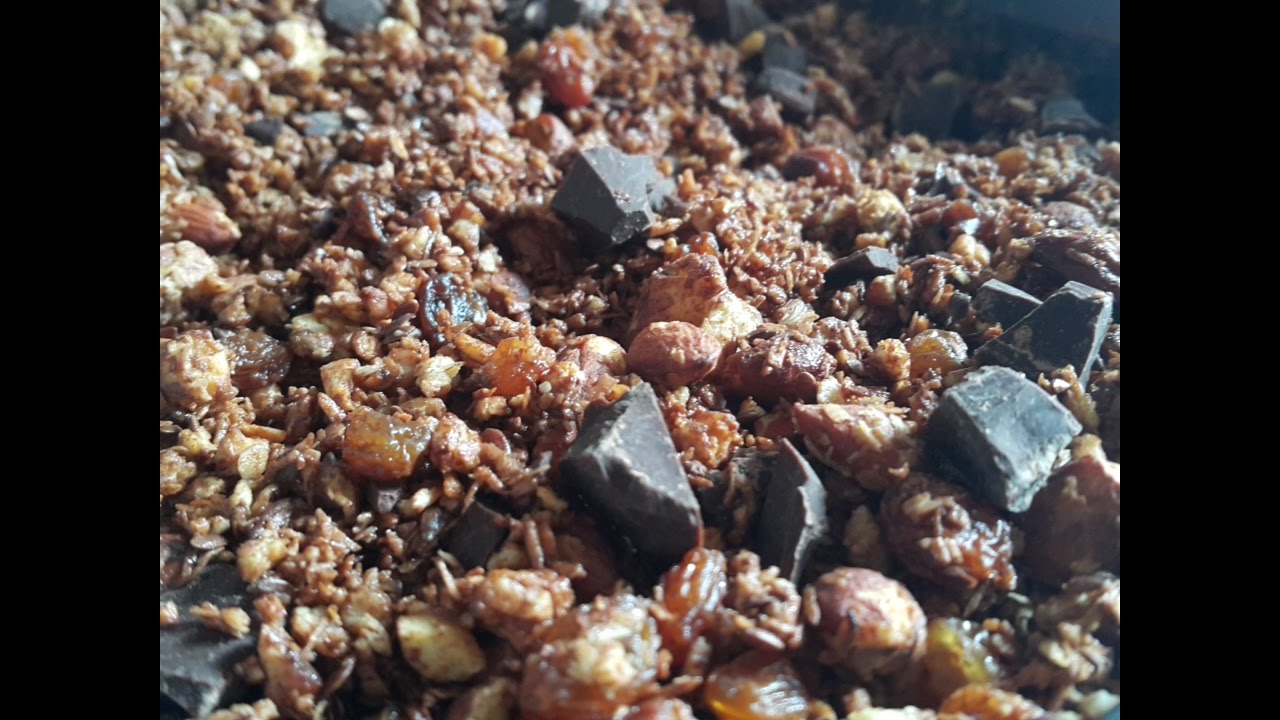الذ طريقة لأكل الشوفان  Granola  fait maison