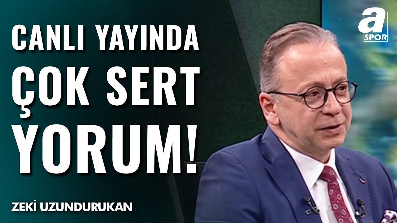 Zeki Uzundurukan'dan Çok Sert Trabzonspor Yorumu: 
