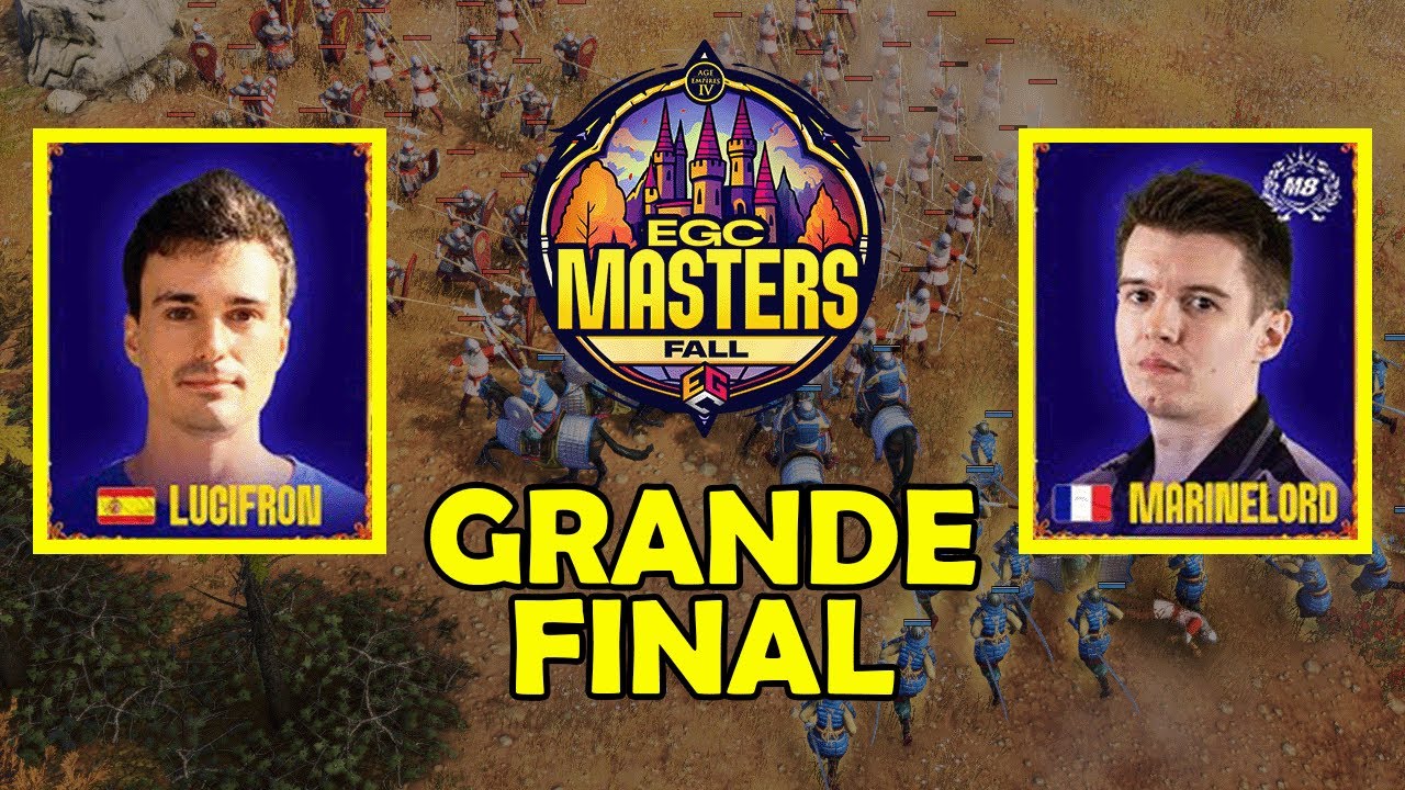 GRANDE FINAL - LucifroN vs MarineLorD - EGC Masters Fall no Age of Empires 4
