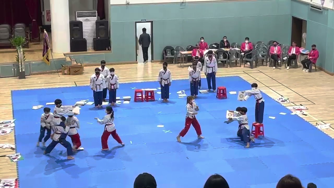 시흥시장기 태권도대회 초등부종합시범 우승 #정왕동 #시흥시 #본태권도 #태권도