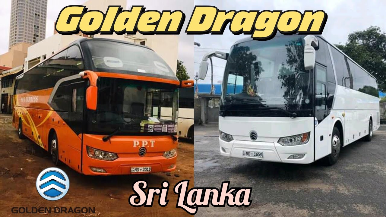 Golden Dragon Buses in Sri Lanka | Chinese Luxury Buses