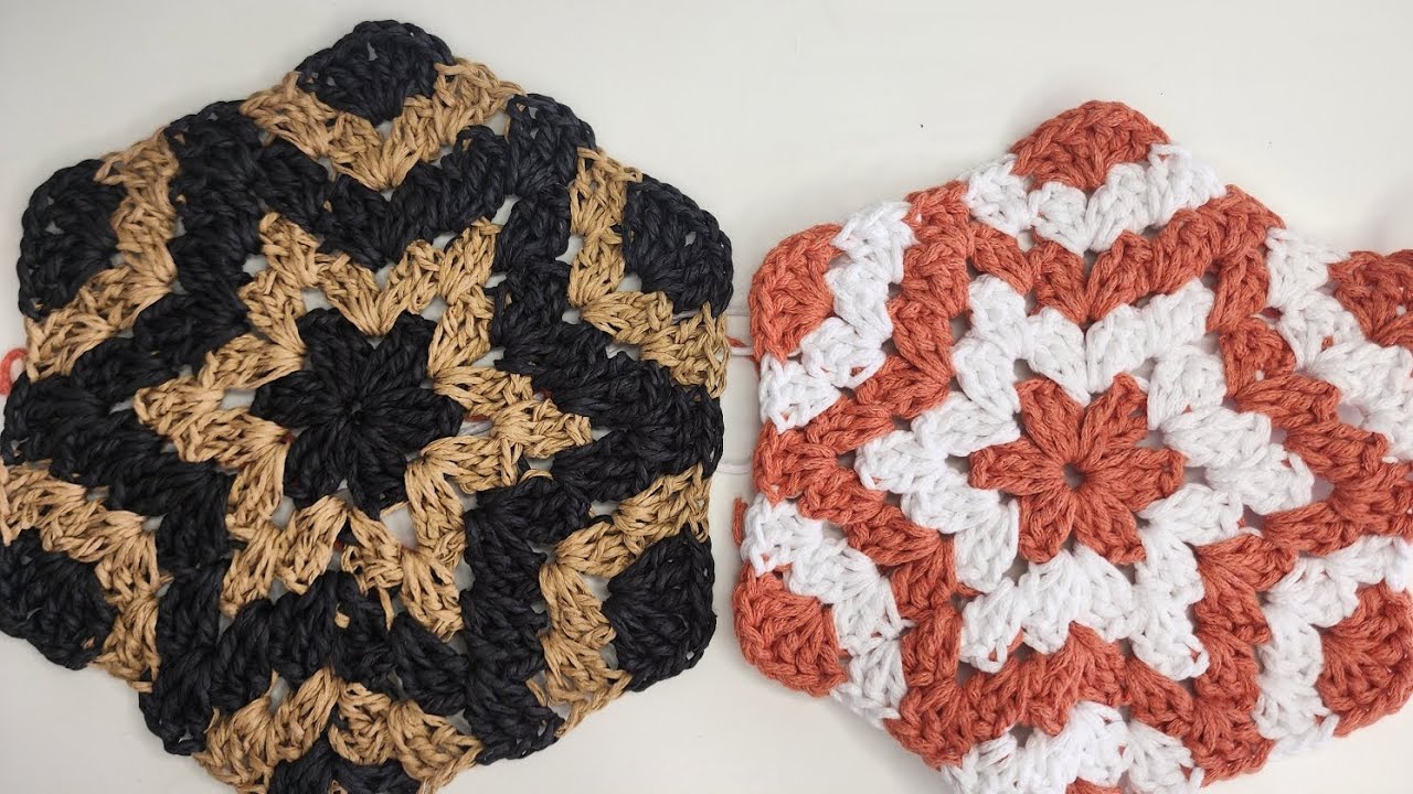 kagit ipten yıldız model altıgen motif yapımı